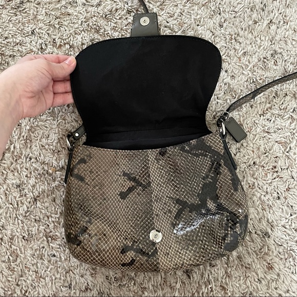 Coach Snakeskin Crossbody Bag - Picture 6 of 7